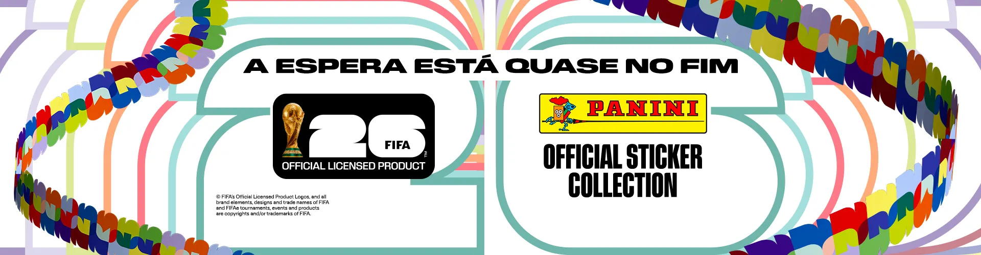 A espera está quase no fim — FIFA 26 Official Sticker Collection — Panini